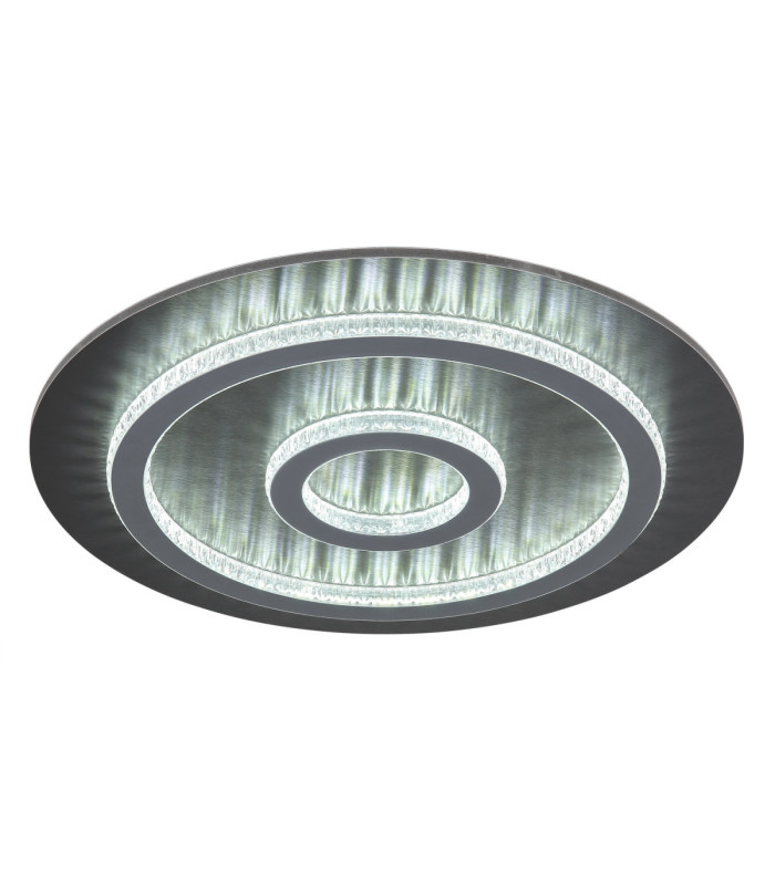 Jayden Integrated Led Semi Flush Ceiling Light Grey 3000-6500K-5