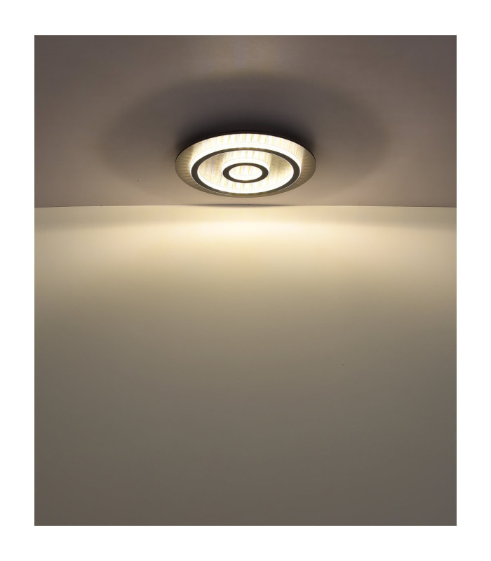 Jayden Integrated Led Semi Flush Ceiling Light Grey 3000-6500K-6