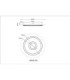 Jayden Integrated Led Semi Flush Ceiling Light Grey 3000-6500K-10