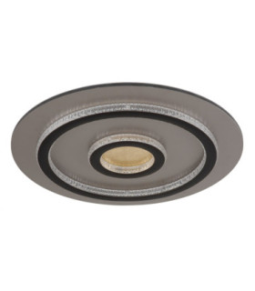 Jayden Integrated Led Semi Flush Ceiling Light Matt Black 3000-6500K-2
