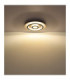Jayden Integrated Led Semi Flush Ceiling Light Matt Black 3000-6500K-6