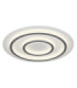 Jayden Integrated Led Semi Flush Ceiling Light Matt White 3000-6500K-1