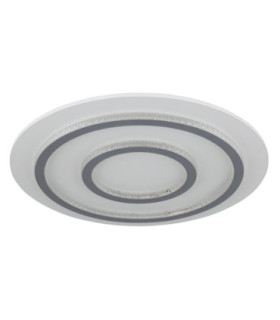 Jayden Integrated Led Semi Flush Ceiling Light Matt White 3000-6500K-2