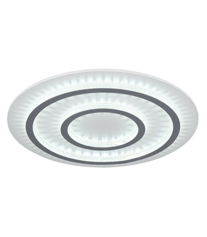Jayden Integrated Led Semi Flush Ceiling Light Matt White 3000-6500K-5
