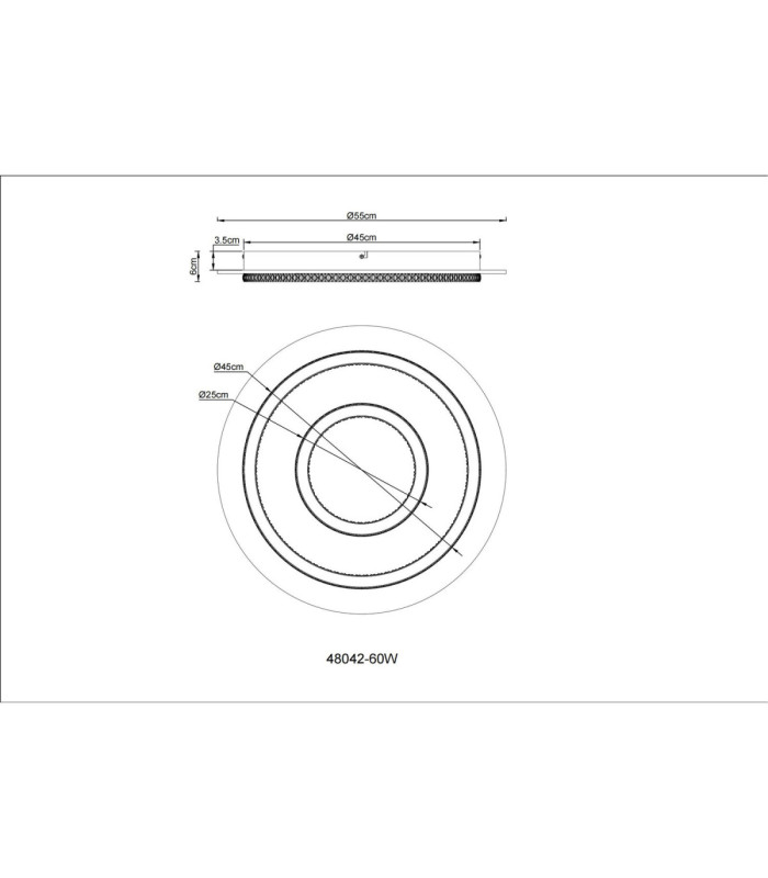 Jayden Integrated Led Semi Flush Ceiling Light Matt White 3000-6500K-10