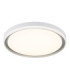 Janice 50cm Integrated Led Semi Flush Ceiling Light Matt White 2x RGBW Integrated LED 3000-4000-6000K-1