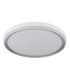 Janice 50cm Integrated Led Semi Flush Ceiling Light Matt White 2x RGBW Integrated LED 3000-4000-6000K-2