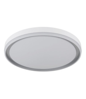 Janice 50cm Integrated Led Semi Flush Ceiling Light Matt White 2x RGBW Integrated LED 3000-4000-6000K-2