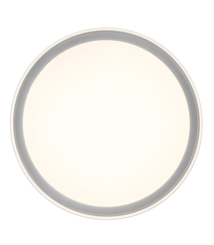 Janice 50cm Integrated Led Semi Flush Ceiling Light Matt White 2x RGBW Integrated LED 3000-4000-6000K-3