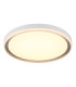 Janice 50cm Integrated Led Semi Flush Ceiling Light Matt White 2x RGBW Integrated LED 3000-4000-6000K-4
