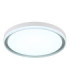 Janice 50cm Integrated Led Semi Flush Ceiling Light Matt White 2x RGBW Integrated LED 3000-4000-6000K-5