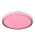 Janice 50cm Integrated Led Semi Flush Ceiling Light Matt White 2x RGBW Integrated LED 3000-4000-6000K-6