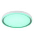 Janice 50cm Integrated Led Semi Flush Ceiling Light Matt White 2x RGBW Integrated LED 3000-4000-6000K-7