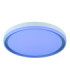 Janice 50cm Integrated Led Semi Flush Ceiling Light Matt White 2x RGBW Integrated LED 3000-4000-6000K-8