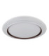 Janice 60cm Integrated Led Semi Flush Ceiling Light Matt White 2x RGBW Integrated LED 3000-4000-6000K-2