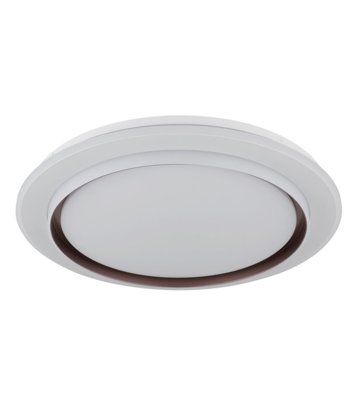 Janice 60cm Integrated Led Semi Flush Ceiling Light Matt White 2x RGBW Integrated LED 3000-4000-6000K-2