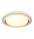 Janice 60cm Integrated Led Semi Flush Ceiling Light Matt White 2x RGBW Integrated LED 3000-4000-6000K-4