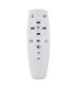 Janice 60cm Integrated Led Semi Flush Ceiling Light Matt White 2x RGBW Integrated LED 3000-4000-6000K-10