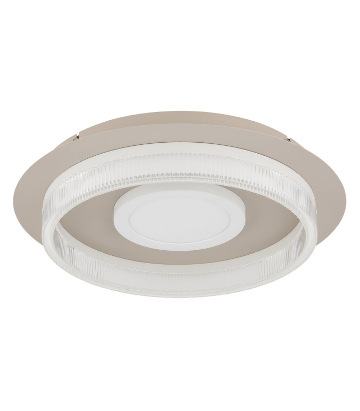 Marlenne Integrated Led Semi Flush Ceiling Light Matt White 3000K-2