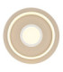 Marlenne Integrated Led Semi Flush Ceiling Light Matt White 3000K-3