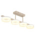Marlenne Bar Integrated Led Pendant Ceiling Light Matt Sand Colour 3000K-1