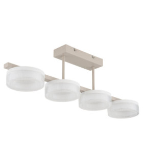 Marlenne Bar Integrated Led Pendant Ceiling Light Matt Sand Colour 3000K-2