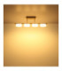 Marlenne Bar Integrated Led Pendant Ceiling Light Matt Sand Colour 3000K-6