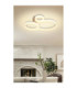 Marlenne Triple Ring Integrated Led Semi Flush Ceiling Light Matt Sand Colour 3000K-5