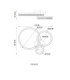 Marlenne Triple Ring Integrated Led Semi Flush Ceiling Light Matt Sand Colour 3000K-7