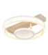 Marlenne Integrated Led Semi Flush Ceiling Light Matt Sand Colour 3000K-1