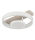 Marlenne Integrated Led Semi Flush Ceiling Light Matt Sand Colour 3000K-2