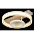 Marlenne Integrated Led Semi Flush Ceiling Light Matt Sand Colour 3000K-5