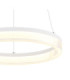 Marlenne Ring Integrated Led Pendant Ceiling Light Matt Sand Colour 3000K-3