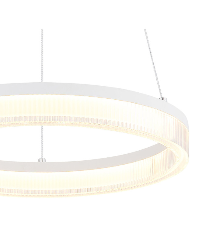 Marlenne Ring Integrated Led Pendant Ceiling Light Matt Sand Colour 3000K-3