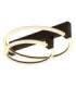Fletcher Twin Ring Integrated Led Semi Flush Ceiling Light Matt Black 3000K-7