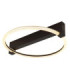 Fletcher Ring Integrated Led Semi Flush Ceiling Light Matt Black 3000K-1