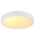 Jess Integrated LED Flush Ceiling Light, Matt White 1800-12000K