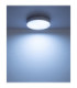 Jess Integrated LED Flush Ceiling Light, Matt White 1800-12000K