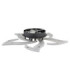 Lavonne Integrated Led Semi Flush Ceiling Light Matt Anthracite 3000-4000-6500K-4