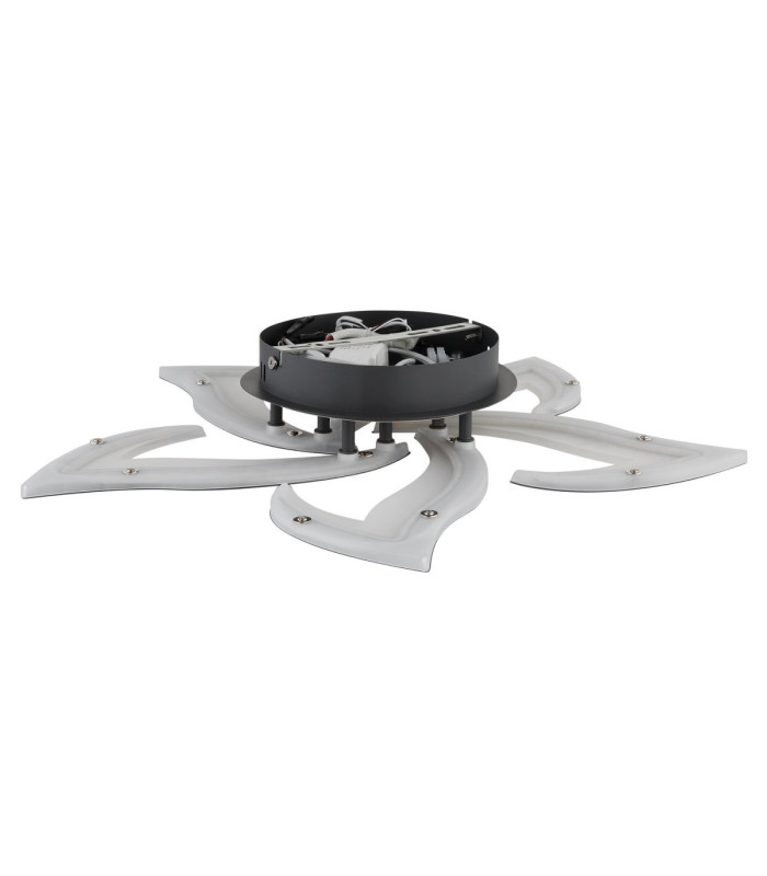 Lavonne Integrated Led Semi Flush Ceiling Light Matt Anthracite 3000-4000-6500K-4