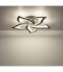 Lavonne Integrated Led Semi Flush Ceiling Light Matt Anthracite 3000-4000-6500K-8