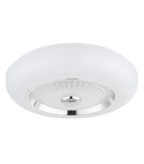 Graham 40cm Integrated LED Flush Ceiling Light Matt White 2700-4000-6000K-2