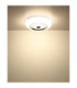 Graham 40cm Integrated LED Flush Ceiling Light Matt White 2700-4000-6000K-6