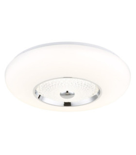 Graham 50cm Integrated LED Flush Ceiling Light Matt White 2700-4000-6000K-1