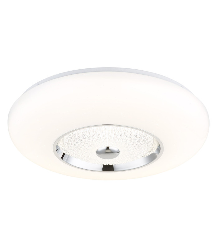 Graham 50cm Integrated LED Flush Ceiling Light Matt White 2700-4000-6000K-1