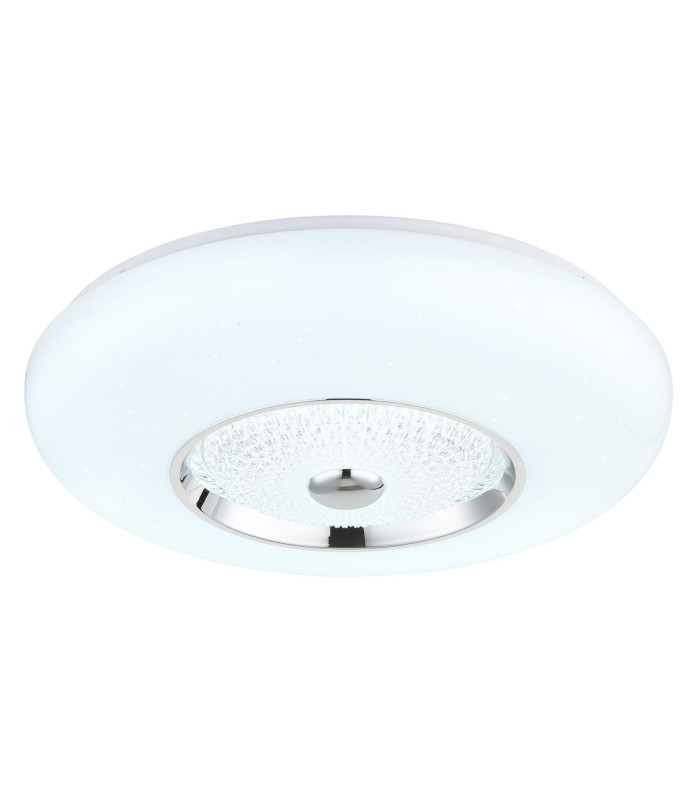 Graham 50cm Integrated LED Flush Ceiling Light Matt White 2700-4000-6000K-5