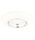Graham 60cm Integrated LED Flush Ceiling Light Matt White 2700-4000-6000K-1