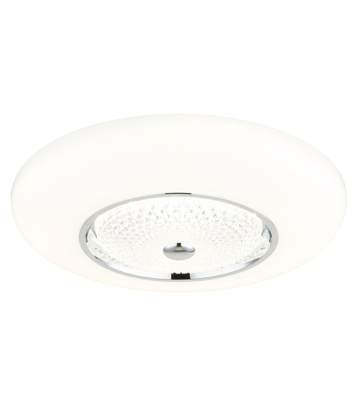 Graham 60cm Integrated LED Flush Ceiling Light Matt White 2700-4000-6000K-1