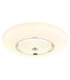 Graham 60cm Integrated LED Flush Ceiling Light Matt White 2700-4000-6000K-4