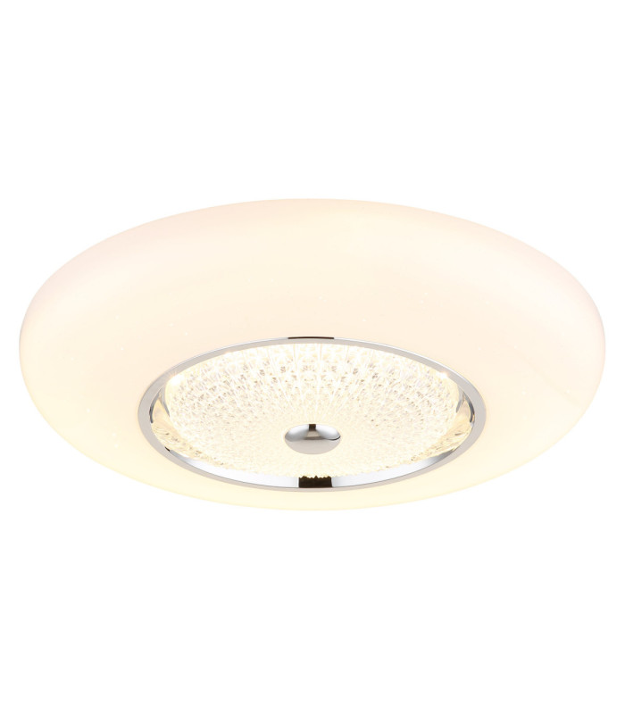 Graham 60cm Integrated LED Flush Ceiling Light Matt White 2700-4000-6000K-4